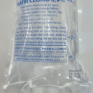 Natri Clorid 0,9% TÚi 500 Ml