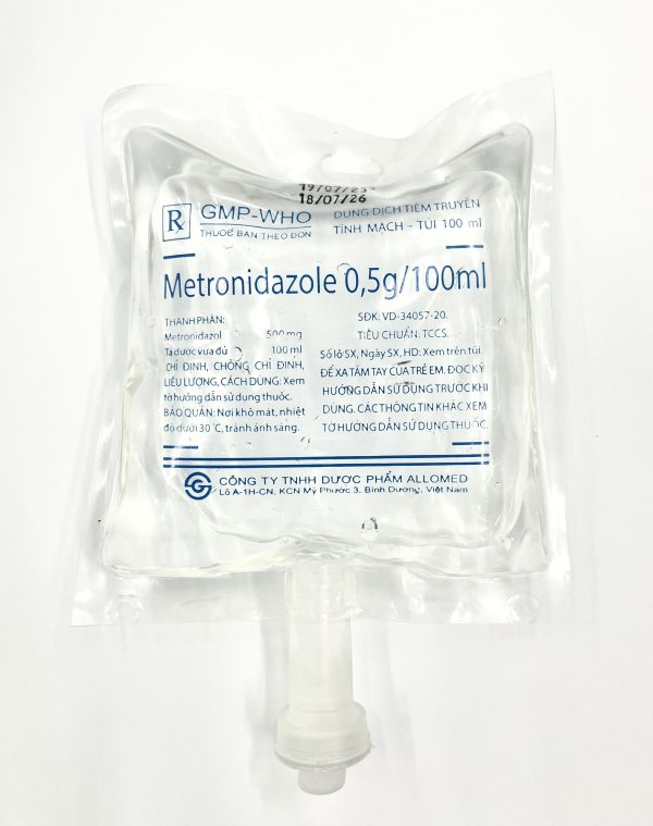 Metronidazol 0,5g/100ml