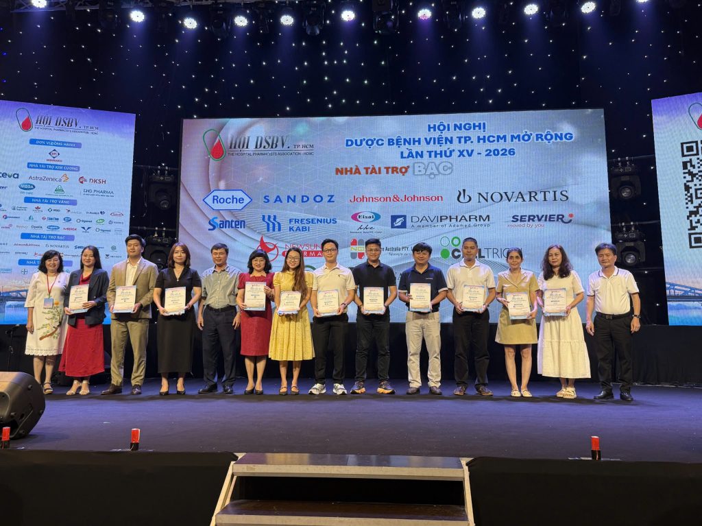ĐoÀn ĐẠi BiỂu DƯỢc PhẨm Allomed Tham Gia HỘi NghỊ Khoa HỌc DƯỢc BỆnh ViỆn Tp. Hcm MỞ RỘng LẦn ThỨ Xv – 2026